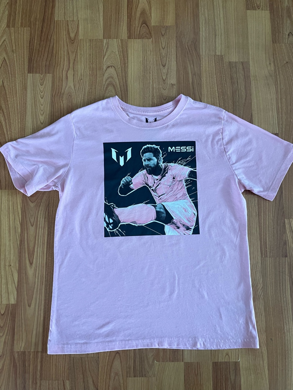Messi Graphic Pink  T-Shirt